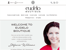 Tablet Screenshot of eudeloboutique.com